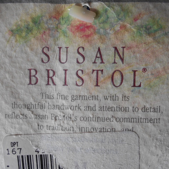 NWT $118 SUSAN BRISTOL Christmas Cardigan Sweater Sz M / A Holiday Must-Have! - Picture 6 of 7